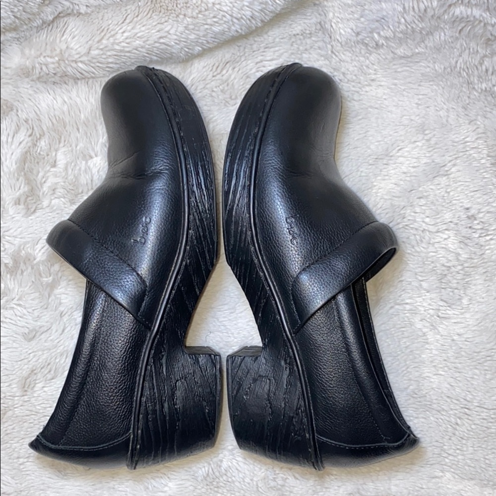 b.o.c. Black Loafers Slip-On Comfort Shoes - Picture 4 of 7